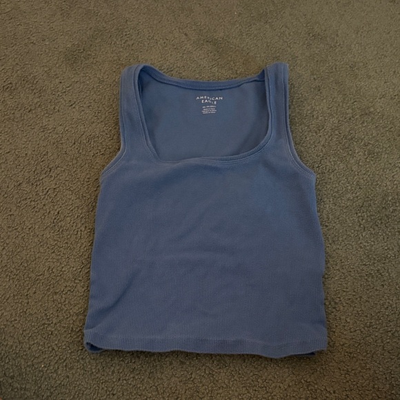 American Apparel Classic Blue Tank Top - Picture 1 of 1